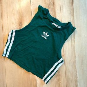 ADIDAS Teal Crop Tank